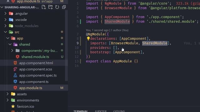How to share Angular Components? (Simple steps) смотреть онлайн