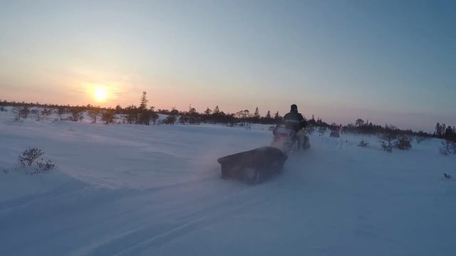 Экспедиция на снегоходах Бакчар 2017 Васюганское болото
