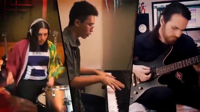 "Gurenge" - Demon Slayer Opening Theme 1 (Piano, E.Guitar, Drum Cover) смотреть онлайн