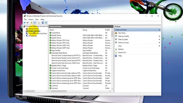 Firewall App Blocker 1.6 смотреть онлайн