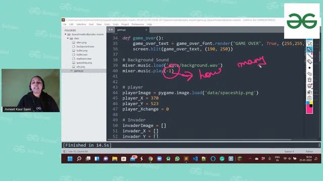LEARN HOW TO MAKE SPACE INVADERS GAME USING PYTHON смотреть онлайн