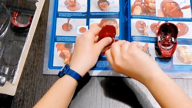 Железный Человек (Сборка головы) - Выпуск №1