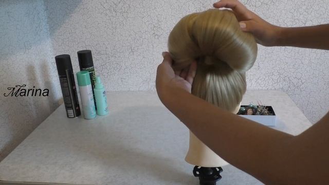 Прическа Бабетта. Babette hairstyle.? смотреть онлайн