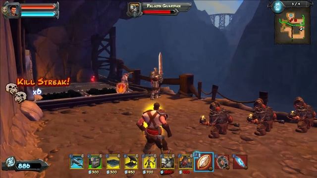 Orcs Must Die! 2 - Skull farming, 15 skull / round, easy method! смотреть онлайн