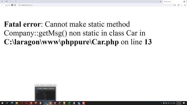 57- PHP Static Methods смотреть онлайн