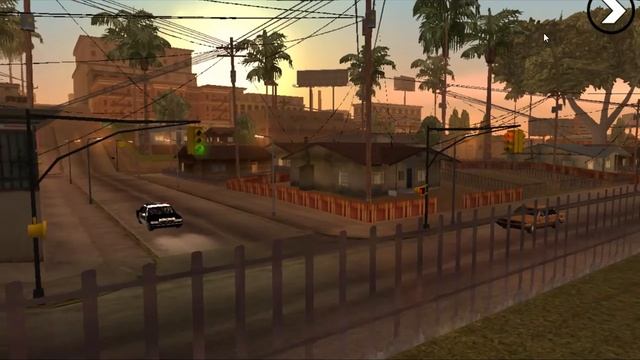 GTA San Andreas. CJ gets arrested. смотреть онлайн