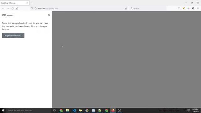 Bootstrap 5 Offcanvas (Hindi) смотреть онлайн