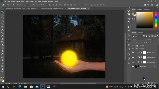 Glow Effect - Photoshop Tutorial смотреть онлайн
