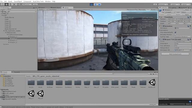 RPG/FPS Game Assets for PC/Mobile (Industrial Set v3.0) demo map_v2 смотреть онлайн