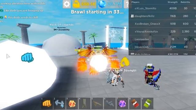 USING THE NEW ELITE PETS!!! - Muscle Legends Roblox смотреть онлайн