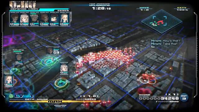 13 Sentinels Aegis Rim: "Destruction: Battle" Ashitaba City Waves #2 & #3 Part 2 смотреть онлайн