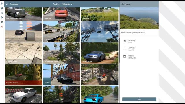 Beam NG DRIVE - Катаемся на новых картах!! смотреть онлайн