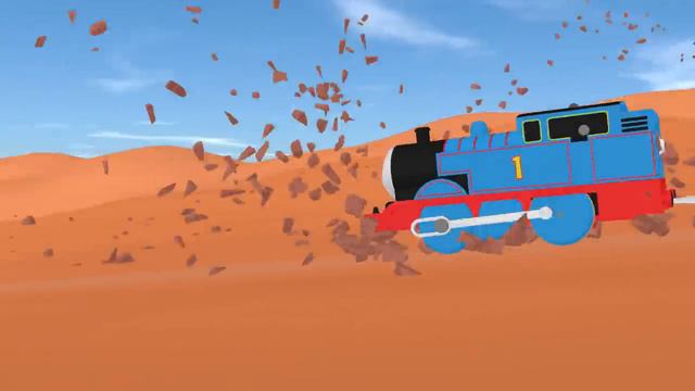 TOMICA Thomas & Friends Short 43: Thomas In America (Draft Animation - Behind The Scenes)