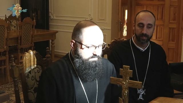 Глава Крымской митрополии Владыка Лазарь встретился с представителями Армянской Апостольской церкви смотреть онлайн
