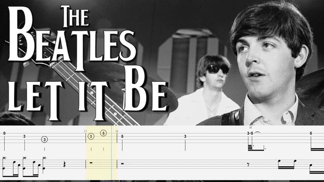 The Beatles - Let it be (Bass + Drum Tabs) By Paul McCartney & Ringo Starr смотреть онлайн