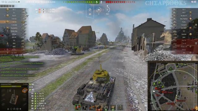 T34 85 - 2100 Damage - 4 Kills - MOE смотреть онлайн
