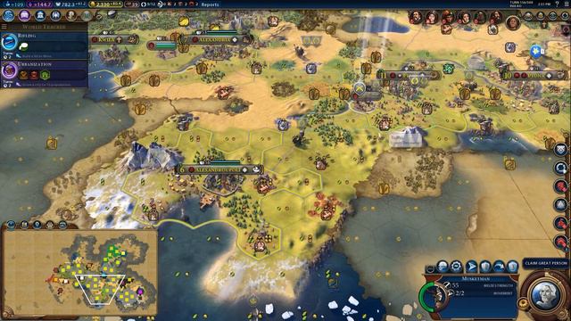 Civ 6 Macedon Ep. 7 Let's Play - Warmonger Alexander смотреть онлайн