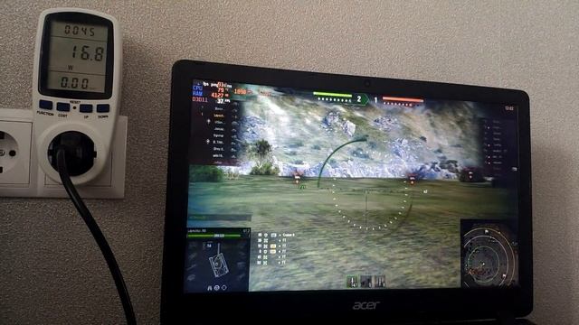 CELERON N3350 10GB RAM GAMING TEST + ЭНЕРГОПОТРЕБЛЕНИЕ В ИГРАХ! смотреть онлайн