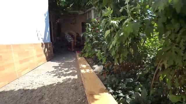 Строительство туалета в Крыму 2 Подготовка основания для пола деревенского туалета Крым 2017 Crimea смотреть онлайн