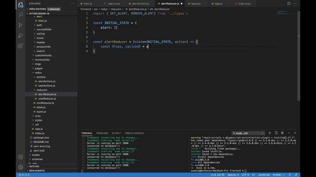 Alert System in React - E-commerce: Lesson 19 смотреть онлайн
