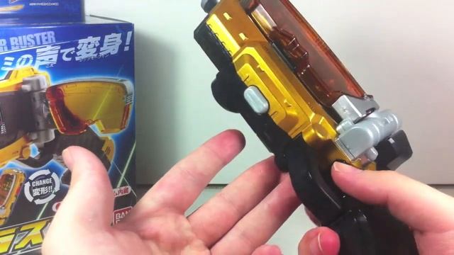 Review: Buster Gear Series 05 - Morphin Blaster (Tokumei Sentai Go-Busters) смотреть онлайн