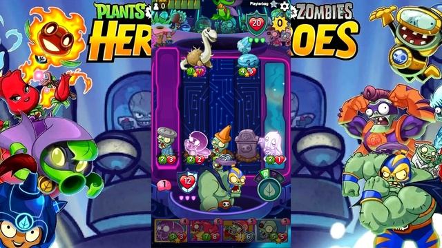 Plants vs. Zombies Heroes #92 ОДИН БОЙ МЕНЯ УДИВИЛ смотреть онлайн