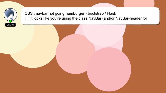 CSS : navbar not going hamburger - bootstrap / Flask смотреть онлайн