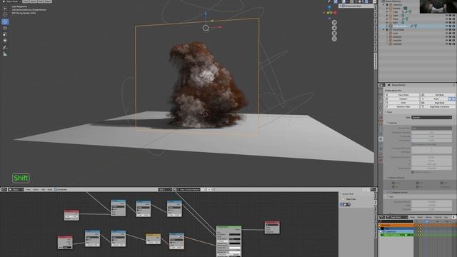 Smoke and Fire Node Set Up for BLENDER (WITH MEMES) смотреть онлайн