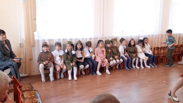 Утренник ко Дню Победы 2023 г., старшая группа. смотреть онлайн