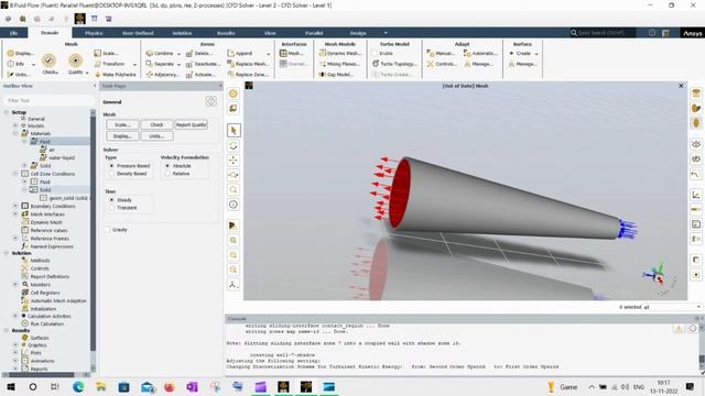 Ansys Fluent tutorial for beginners : Pipe flow analysis using flow of water смотреть онлайн