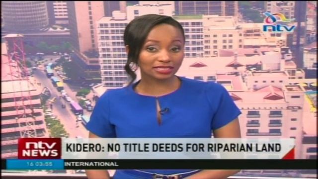 Nairobi county to revoke titles for riparian land - Kidero смотреть онлайн