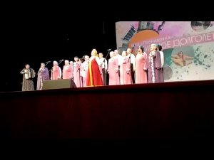 У меня семья большая. Песня. Хор.