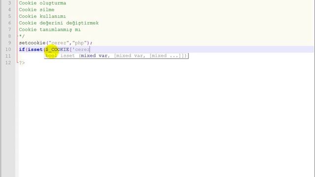 SIFIRDAN PHP DERSLERİ - COOKIE - SESSION - KULLANIMI смотреть онлайн