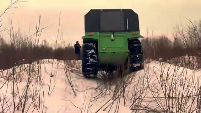 Первый тест вездеходных шин Архант 1800 и 1600 на вездеходах Архант N и Sherp Max смотреть онлайн