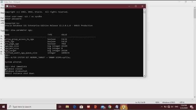 How to Install Oracle Database 12c in Windows 10 [Release 2] смотреть онлайн