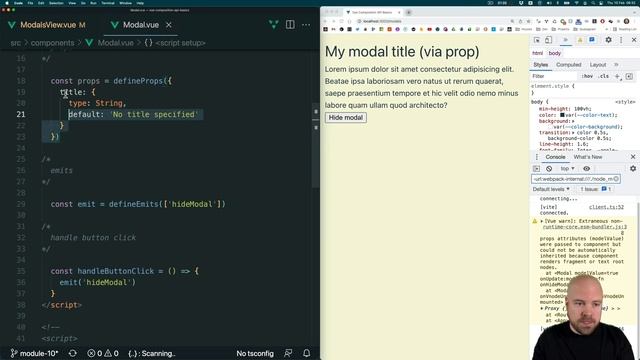 Vue 3 Composition API Tutorial #8 - Child Components смотреть онлайн