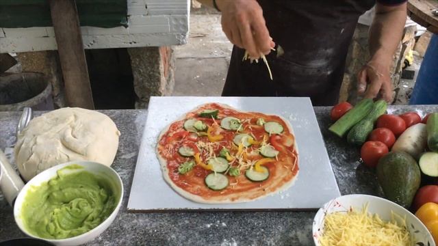 Печем пиццу | Печь для пиццы | pizza печь смотреть онлайн