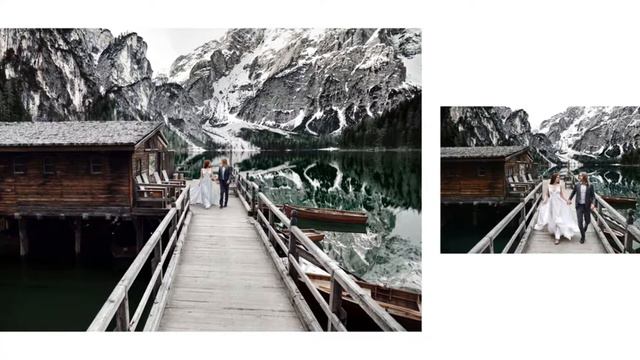 Свадебная фотосессия на озере Браес. Свадьба Александры и Норика смотреть онлайн