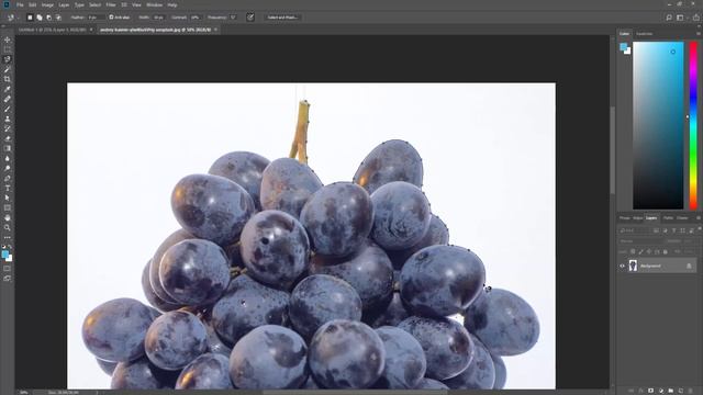 Lecture: 10 | Magnetic lasso tool | selection tool | beginners tutarial adobe photoshop | urdu/hind смотреть онлайн