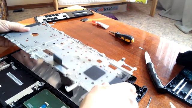 замена клавиатуры ноутбука смотреть онлайн