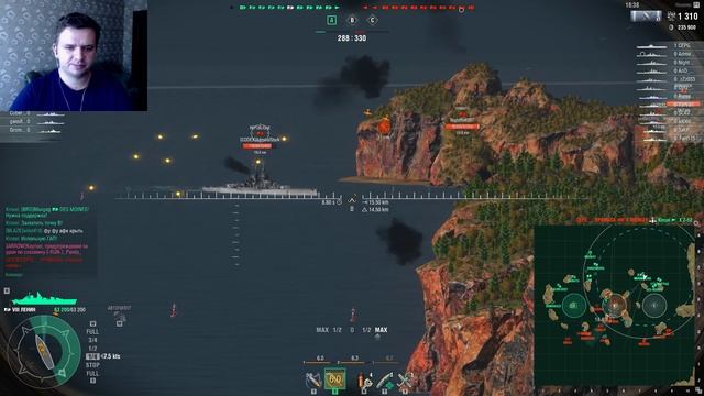 Стрим - WOWs - линкор "Ленин" + Розыгрыш БК на камуфляж смотреть онлайн