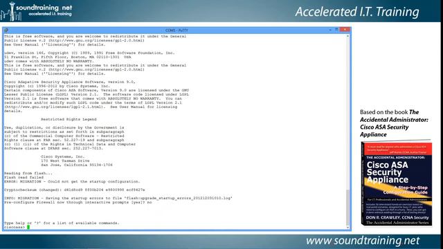Cisco ASA 5505 Firewall Initial Setup:  Cisco ASA Training 101
