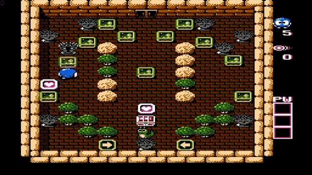 The Adventures of Lolo 2 for Nes Level 9 walkthrough with codes смотреть онлайн