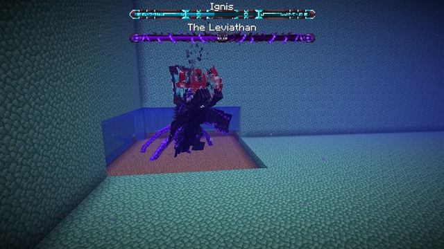 The Leviathan Vs Ignis in Minecraft Mob Battle смотреть онлайн