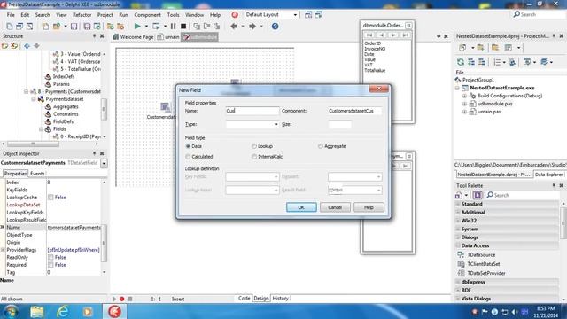 Delphi TClientDataset data module nested table смотреть онлайн
