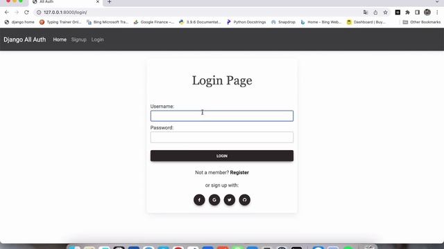Django Allauth: How to create social login like Facebook, Google, Github and Twitter in django смотреть онлайн