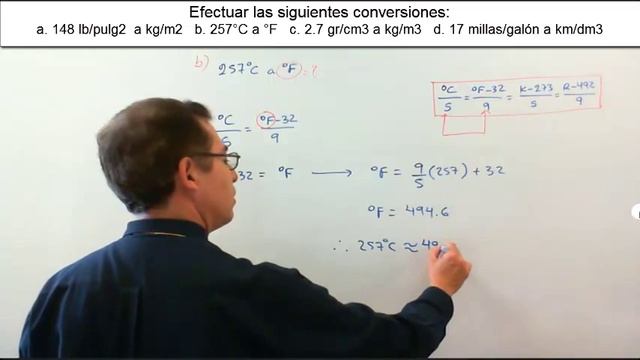 Conversión de unidades. Factores de conversión 1