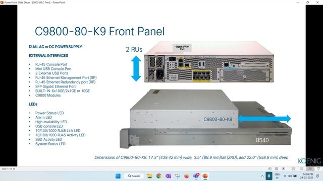 Learn Introduction to Cisco Catalyst 9800 Wireless controller online | Koenig Solutions смотреть онлайн
