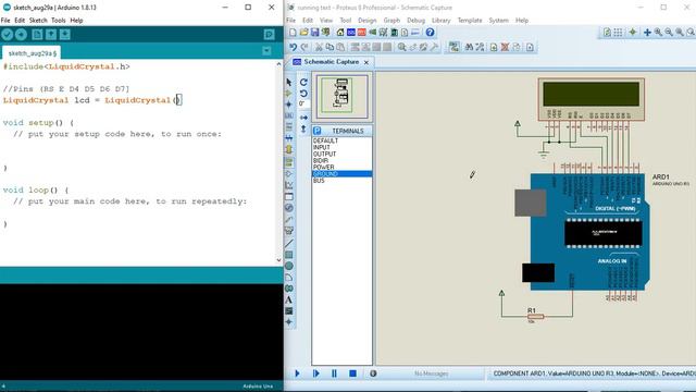 Running text on an LCD 16x2 with Arduino (part 2) смотреть онлайн