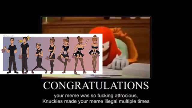 Knuckles rates Tg Tf смотреть онлайн
